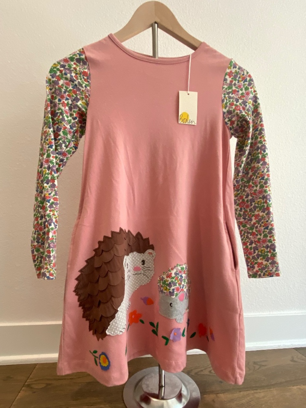 Mini Boden Hedgehog Dress - NWT